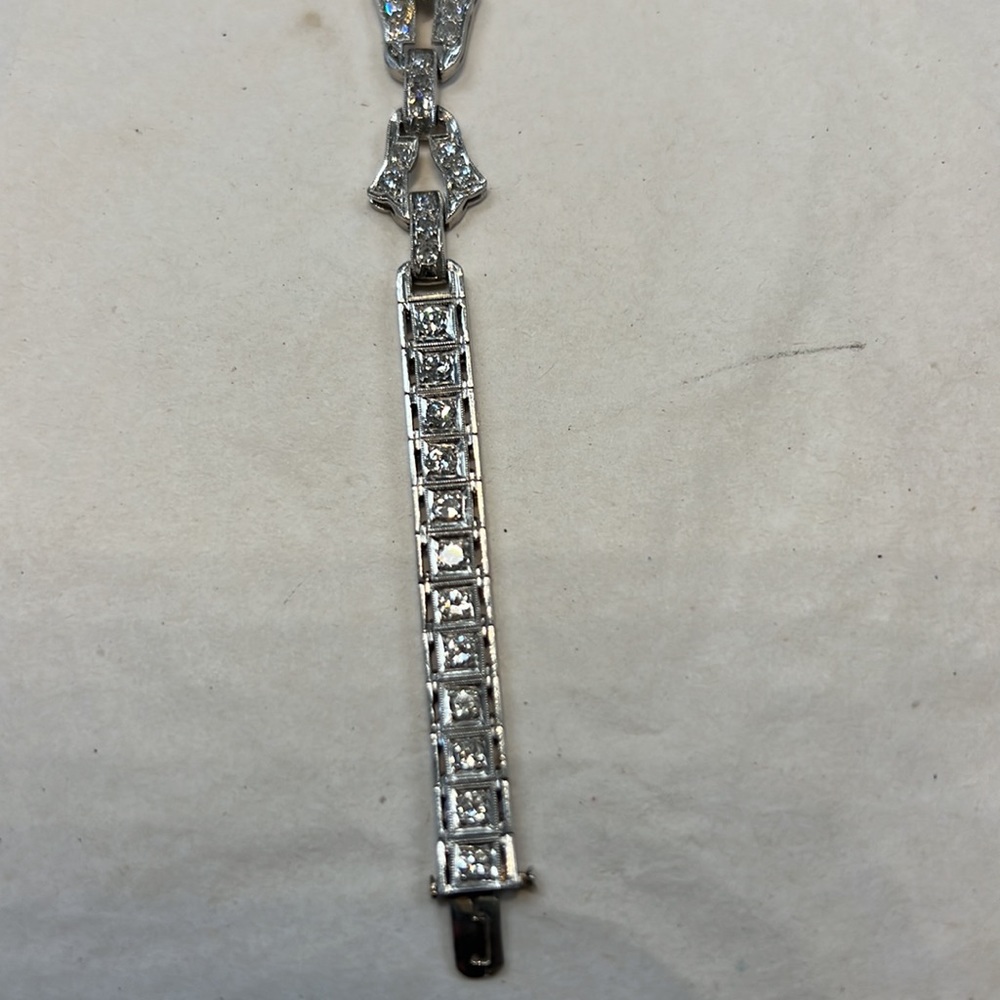 Vintage Diamonds Bracelet Platinum - Picture 4 of 7